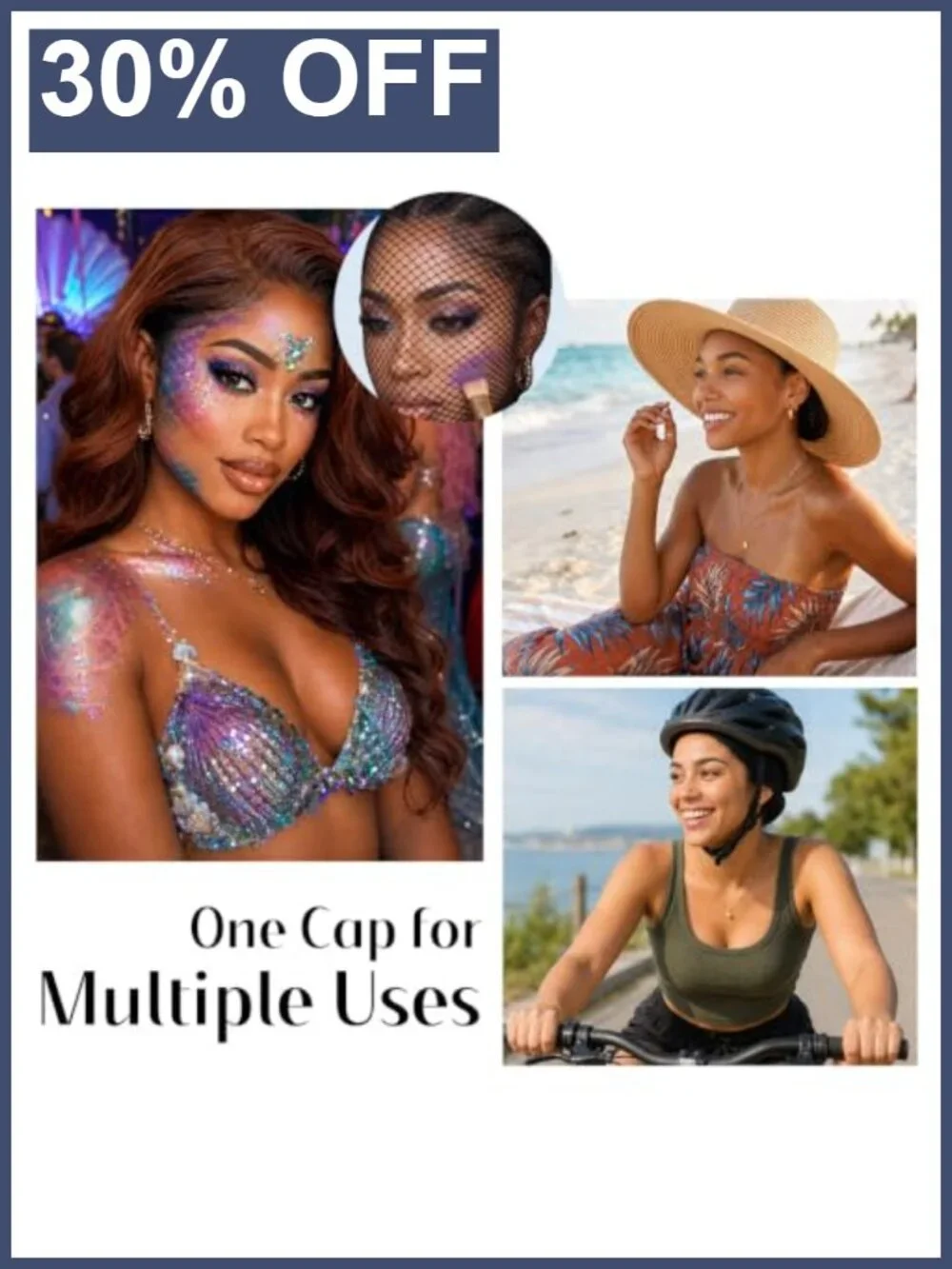 3pk Black Mesh Wig Caps for Women, Breathable Hair Net for Sleeping & Tubi